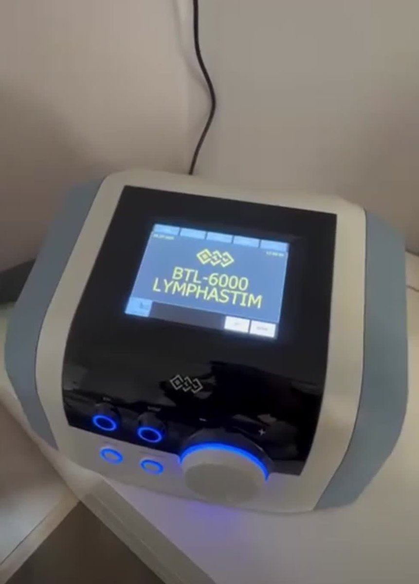 Přístroj BTL-6000 Lymphastim Topline ve studiu